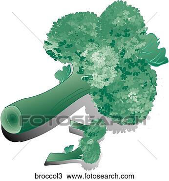 Drawing - broccoli-shadows. 
fotosearch - search 
clipart, illustration, 
drawings and vector 
eps graphics images