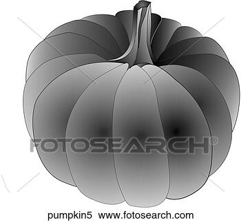 Stock Illustration - pumpkins-one b&w. 
fotosearch - search 
clipart, illustration, 
drawings and vector 
eps graphics images