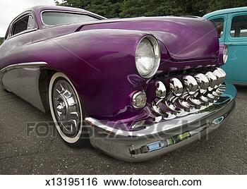 Stock Photo - customized vintage 
car at hot rod 
car rally. fotosearch 
- search stock 
photos, pictures, 
images, and photo 
clipart