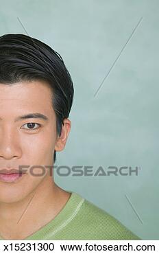 Stock Photography - young man, portrait, 
close-up (cropped). 
fotosearch - search 
stock photos, 
pictures, images, 
and photo clipart
