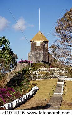 Stock Photo - barbados, st george, 
gun hill signal 
station. fotosearch 
- search stock 
photos, pictures, 
images, and photo 
clipart