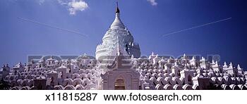 Picture - burma, myanmar, 
mingun, hsinbyume 
pagoda. fotosearch 
- search stock 
photos, pictures, 
images, and photo 
clipart