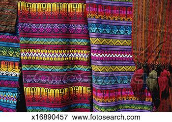 Picture - mayan textiles 
for sale in market. 
fotosearch - search 
stock photos, 
pictures, images, 
and photo clipart