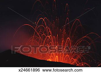 Stock Photo - tanna vanuatu, 
yasur volcano 
erupting. fotosearch 
- search stock 
photos, pictures, 
images, and photo 
clipart