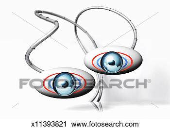 Stock Photography - robot eyes on 
white background 
(digitally generated). 
fotosearch - search 
stock photos, 
pictures, images, 
and photo clipart