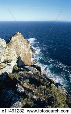 Stock Photo - south africa, 
cape of good hope, 
view from cliff 
top. fotosearch 
- search stock 
photos, pictures, 
images, and photo 
clipart