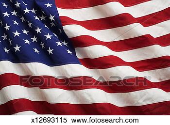Stock Image - american flag 
blowing, close-up. 
fotosearch - search 
stock photos, 
pictures, images, 
and photo clipart