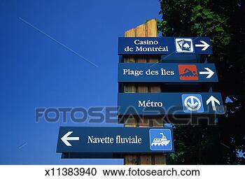 Stock Photography - canada, quebec, 
montreal, street 
sign, low angle 
view. fotosearch 
- search stock 
photos, pictures, 
images, and photo 
clipart
