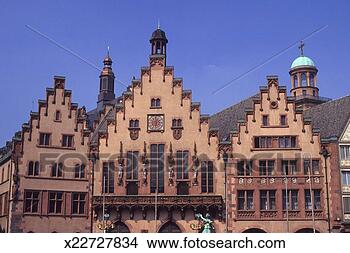 Stock Photo - germany, frankfurt, 
romerberg, statue 
of justice. fotosearch 
- search stock 
photos, pictures, 
images, and photo 
clipart