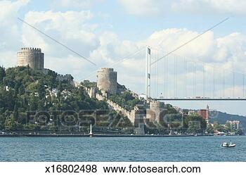 Stock Photo - turkey, istanbul, 
rumeli hisari 
castle at dawn. 
fotosearch - search 
stock photos, 
pictures, images, 
and photo clipart