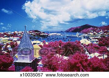 Picture - west indies, antilles, 
saint barthelemy, 
gustavia harbor 
(infrared). fotosearch 
- search stock 
photos, pictures, 
images, and photo 
clipart