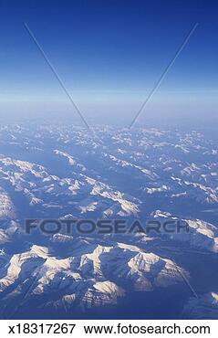 Picture - canada, alberta, 
canadian rockies 
mountain range, 
aerial view. fotosearch 
- search stock 
photos, pictures, 
images, and photo 
clipart