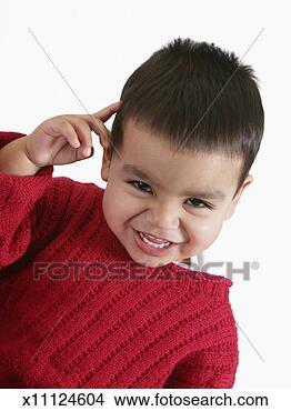 Stock Photo - portrait of boy 
(21-24 months) 
smiling. fotosearch 
- search stock 
photos, pictures, 
images, and photo 
clipart