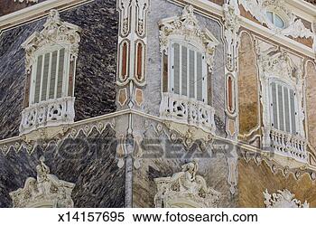 Stock Image - spain, valencia, 
baroque building 
of national ceramics 
museum. fotosearch 
- search stock 
photos, pictures, 
images, and photo 
clipart