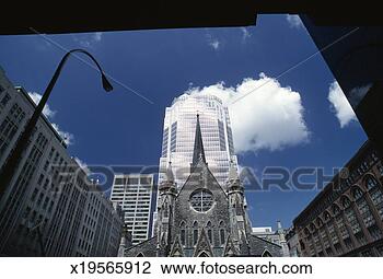 Stock Photo - canada, quebec, 
montreal, church 
and office building. 
fotosearch - search 
stock photos, 
pictures, images, 
and photo clipart