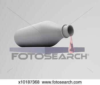 Stock Photo - liquid dripping 
from bottle (digitally 
generated image). 
fotosearch - search 
stock photos, 
pictures, images, 
and photo clipart