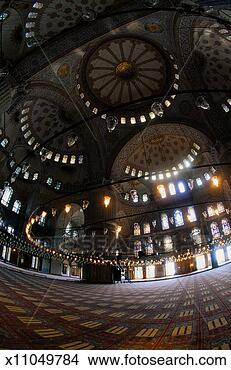Stock Photo - interior of blue 
mosque. fotosearch 
- search stock 
photos, pictures, 
images, and photo 
clipart
