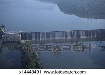 Stock Photography - renewable energy, 
goat rock hydroelectric 
dam, aerial view, 
ga, usa. fotosearch 
- search stock 
photos, pictures, 
images, and photo 
clipart