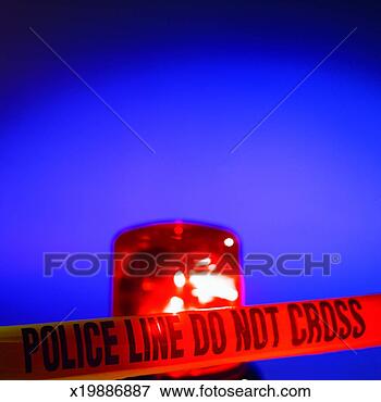 Picture - close-up of police 
siren and police 
tape. fotosearch 
- search stock 
photos, pictures, 
images, and photo 
clipart