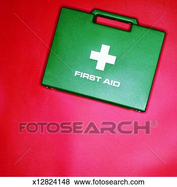 Stock Photo - close-up of a 
first aid kit. 
fotosearch - search 
stock photos, 
pictures, images, 
and photo clipart