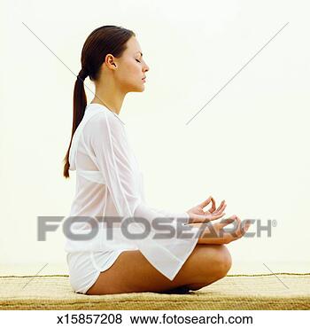 Stock Photo - woman doing yoga. 
fotosearch - search 
stock photos, 
pictures, images, 
and photo clipart