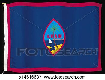 Picture - the flag of guam. 
fotosearch - search 
stock photos, 
pictures, images, 
and photo clipart