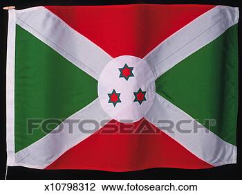 Stock Photo - the flag of burundi. 
fotosearch - search 
stock photos, 
pictures, images, 
and photo clipart