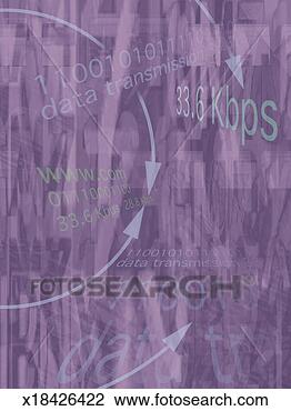 Clip Art - transmitting information. 
fotosearch - search 
clipart, illustration, 
drawings and vector 
eps graphics images