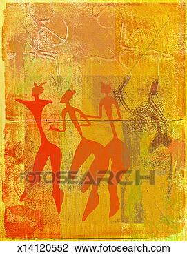 Clip Art - cave drawings 
of women. fotosearch 
- search clipart, 
illustration, 
drawings and vector 
eps graphics images