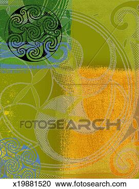 Stock Illustration - celtic iconography. 
fotosearch - search 
clipart, illustration, 
drawings and vector 
eps graphics images