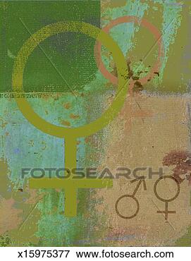 Stock Illustration - female & male 
symbols. fotosearch 
- search clipart, 
illustration, 
drawings and vector 
eps graphics images