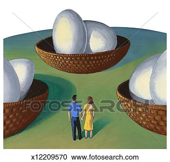 Stock Illustration - nest egg. fotosearch 
- search clipart, 
illustration, 
drawings and vector 
eps graphics images