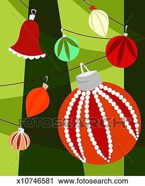 Clipart - christmas ornaments. 
fotosearch - search 
clipart, illustration, 
drawings and vector 
eps graphics images