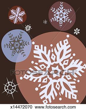 Stock Illustration - falling snowflakes. 
fotosearch - search 
clipart, illustration, 
drawings and vector 
eps graphics images