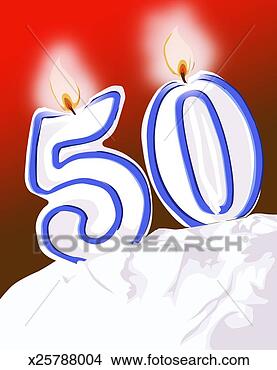 Stock Illustration - 50th birthday 
candles on cake. 
fotosearch - search 
clipart, illustration, 
drawings and vector 
eps graphics images