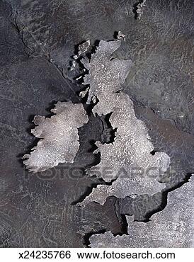 Stock Photo - metal relief map 
of ireland and 
the united kingdom. 
fotosearch - search 
stock photos, 
pictures, images, 
and photo clipart