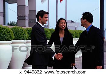 Clip Art - business people 
talk outside building, 
hong kong. fotosearch 
- search clipart, 
illustration, 
drawings and vector 
eps graphics images
