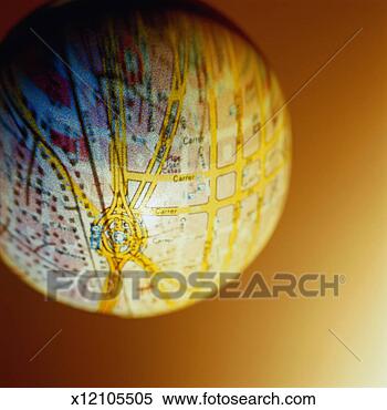 Stock Illustration - road map on sphere. 
fotosearch - search 
clipart, illustration, 
drawings and vector 
eps graphics images