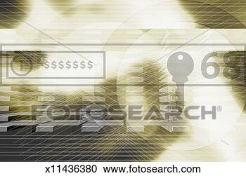 Stock Illustration - web security, 
digital abstraction. 
fotosearch - search 
clipart, illustration, 
drawings and vector 
eps graphics images