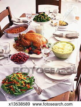 Traditional Thanksgiving Dinner
View Large Photo Image Stock Photograph - traditional thanksgiving
dinner. fotosearch
- search stock
photos, pictures,
wall murals, images,
and photo clipart