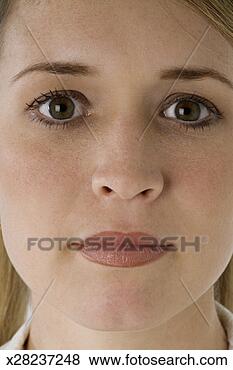 Stock Photo - extreme close-up 
of woman's face. 
fotosearch - search 
stock photos, 
pictures, images, 
and photo clipart