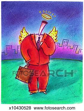 Stock Illustration - businessman as 
angel. fotosearch 
- search clipart, 
illustration, 
drawings and vector 
eps graphics images