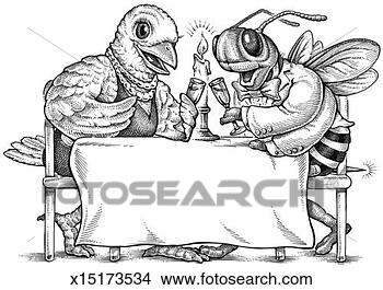 Stock Illustration - the birds & the 
bees. fotosearch 
- search clipart, 
illustration, 
drawings and vector 
eps graphics images
