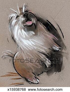 Stock Illustration - dog barking. fotosearch 
- search clipart, 
illustration, 
drawings and vector 
eps graphics images