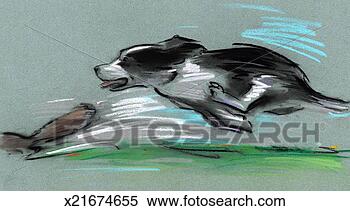 Stock Illustration - dog chasing squirrel. 
fotosearch - search 
clipart, illustration, 
drawings and vector 
eps graphics images