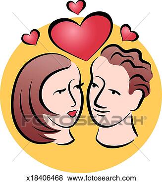 Stock Illustration - couple in love. 
fotosearch - search 
clipart, illustration, 
drawings and vector 
eps graphics images