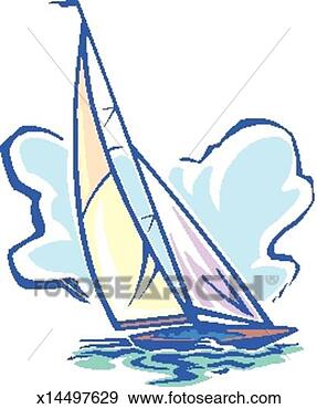 Stock Illustration - sailboat. fotosearch 
- search clipart, 
illustration, 
drawings and vector 
eps graphics images