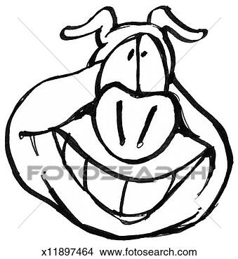 Stock Illustration - face of a pig. 
fotosearch - search 
clipart, illustration, 
drawings and vector 
eps graphics images