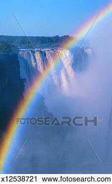 Stock Photography - rainbow at the 
victoria falls, 
zimbabwe, africa. 
fotosearch - search 
stock photos, 
pictures, images, 
and photo clipart