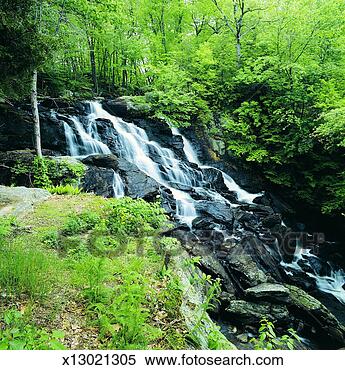 Stock Image - waterfall, connecticut, 
usa. fotosearch 
- search stock 
photos, pictures, 
images, and photo 
clipart